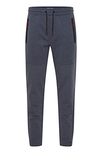 !Solid SDVinh Herren Sweatpants Jogginghose Sporthose mit Kordeln gestreift Regular Fit, Größe:S, Farbe:Insignia Blue Melange (1940101) von !Solid