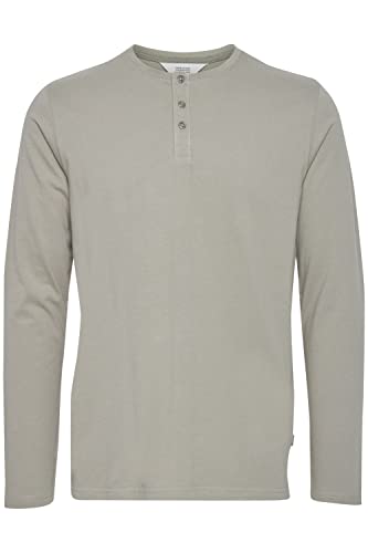 !Solid SDVinton LS Herren Longsleeve Langarmshirt Shirt Henley-Ausschnitt Rundhals hochwertige Baumwoll-Qualität, Größe:2XL, Farbe:Vetiver (170613) von !Solid