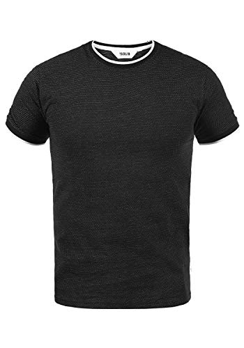 Solid Saul Herren T-Shirt Kurzarm Shirt, Größe:L, Farbe:Black (9000) von Solid