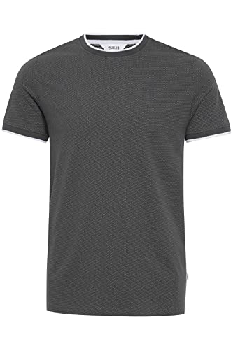 Solid Saul Herren T-Shirt Kurzarm Shirt, Größe:L, Farbe:Dark Grey Melange (8288) von Solid
