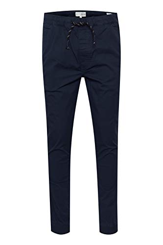 !SOLID Sinan Herren Chino Hose Stoffhose mit Rippbund und Kordelzug Slim Fit, Größe:M, Farbe:Insignia Blue (194010) von !SOLID