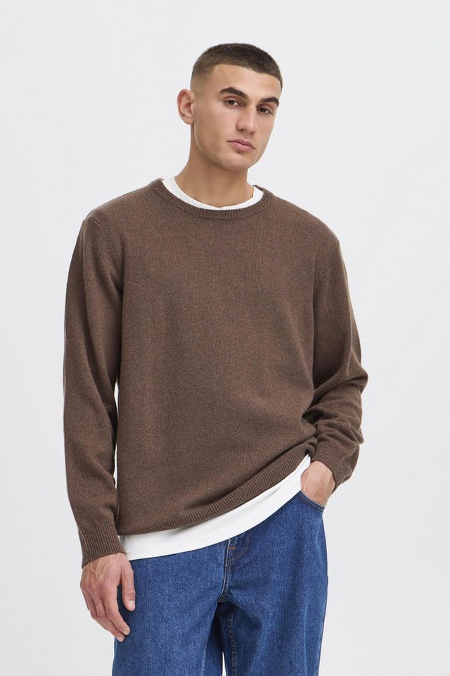 !Solid Strickpullover SDRICK ONECK gemütlicher Strickpullover aus Wollmischung von !Solid
