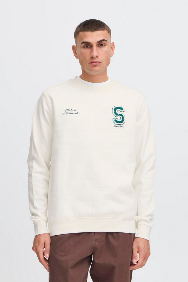 !Solid Sweater SDRIDLEY Modischer Sweater mit Stickerei von !Solid