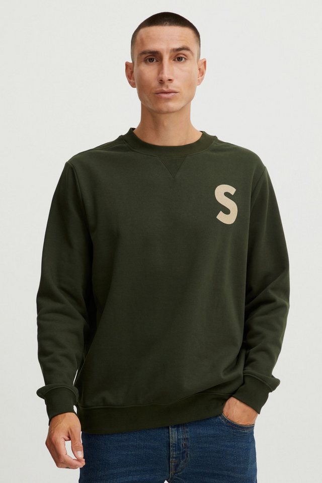 !Solid Sweatshirt SDCael Crew SW 21107095 Modischer Pullover von !Solid