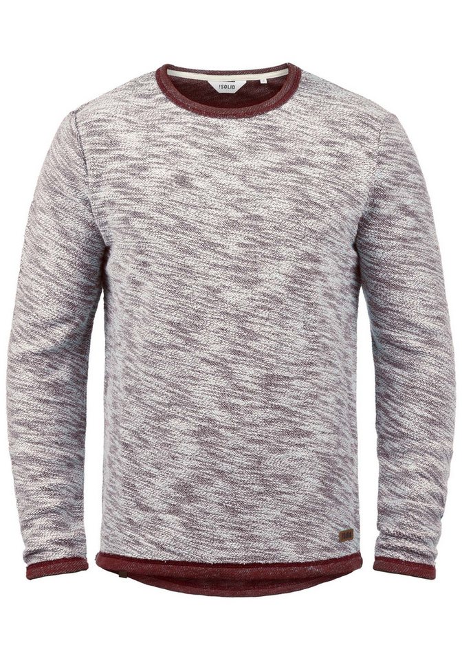 !Solid Sweatshirt SDFlocks Sweatpullover aus Flock-Sweat Material von !Solid