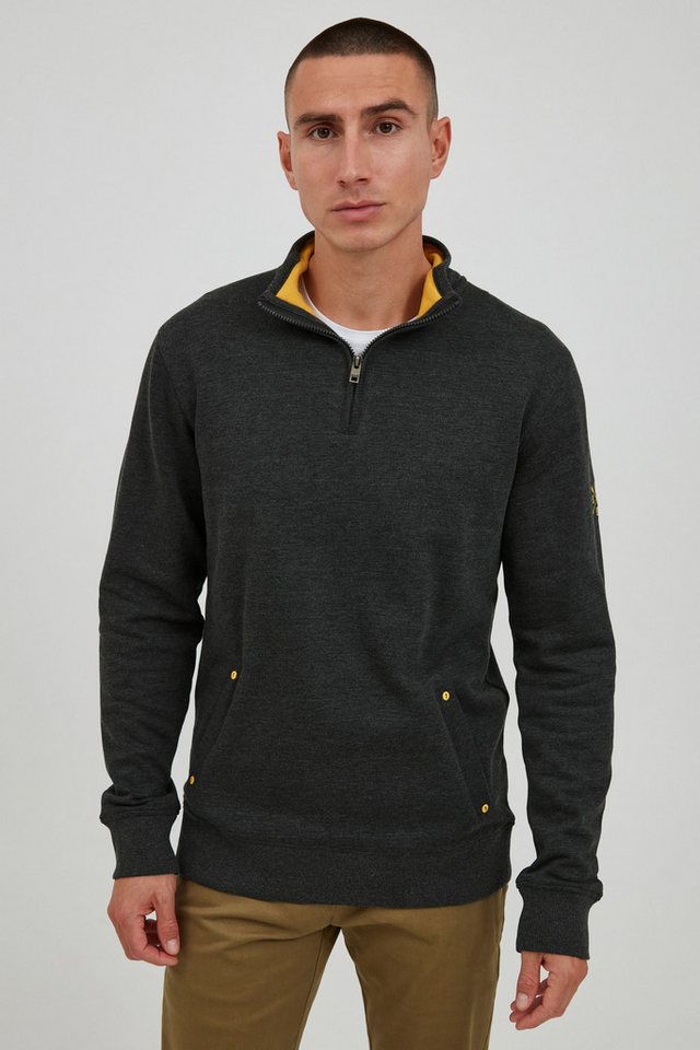 !Solid Sweatshirt SDKaran Moderner Sweater mit Troyer-Kragen von !Solid