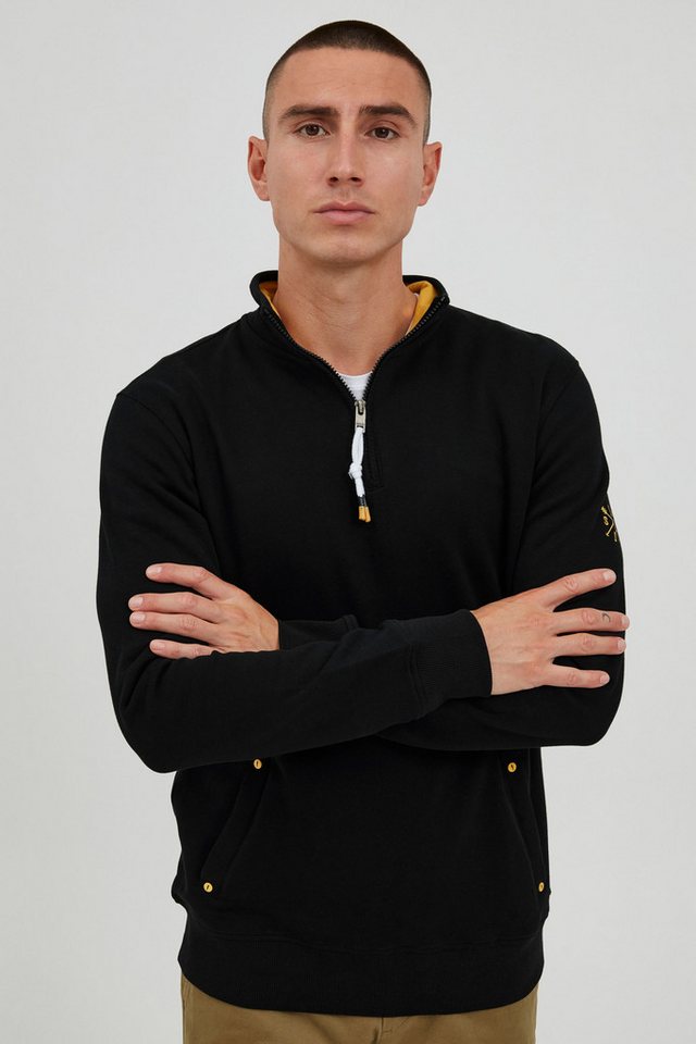 !Solid Sweatshirt SDKaran Moderner Sweater mit Troyer-Kragen von !Solid