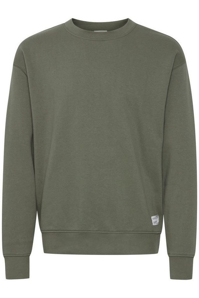 !Solid Sweatshirt Sweatshirt mit Rundhals-Ausschnitt (1-tlg) Sweatshirt, Rundhals, Langarm, Rippbündchen, einfarbig von !Solid