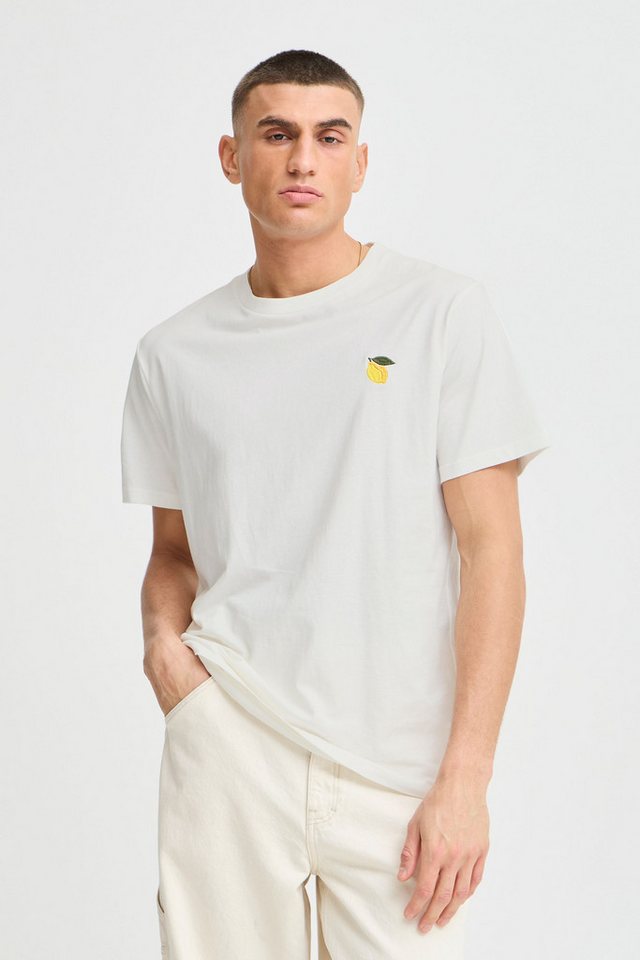 !Solid T-Shirt SDOWENS Schlichtes T-Shirt mit Print von !Solid