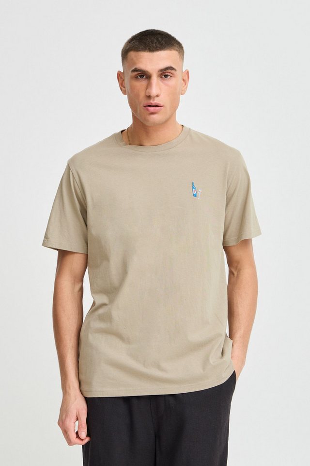 !Solid T-Shirt SDOWENS Schlichtes T-Shirt mit Print von !Solid