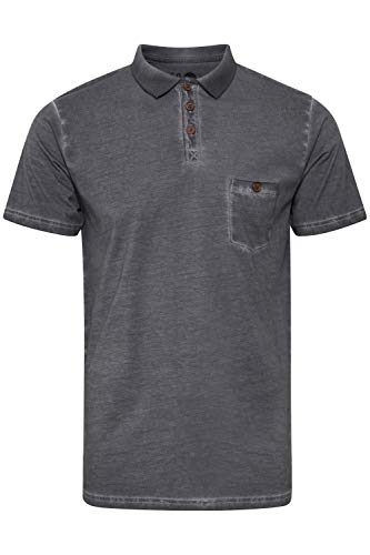 Solid Termann Herren Poloshirt Polohemd T-Shirt Shirt Mit Polokragen Aus 100% Baumwolle, Größe:S, Farbe:Dark Grey (2890) von Solid