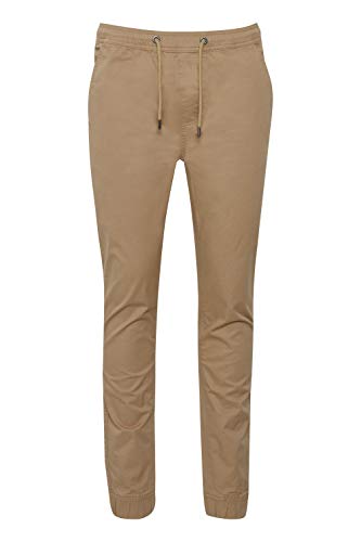 Solid SDThereon Herren Chino Hose Stoffhose mit Stretch und elastischer Beinabschluss, Größe:L, Farbe:Sand (171022) von Solid