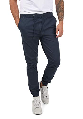 Solid SDThereon Herren Chino Hose Stoffhose mit Stretch und elastischer Beinabschluss, Größe:XL, Farbe:Insignia Blue (1991) von Solid