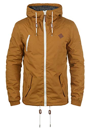 !SOLID SDTilden Herren Übergangsjacke Herrenjacke Jacke mit Kapuze, Größe:L, Farbe:Cinnamon (5056) von Solid