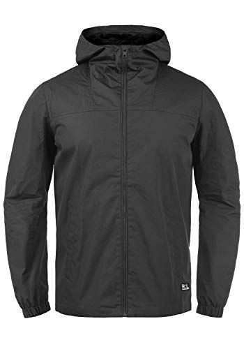 Solid Tolden Herren Softshell Jacke Funktionsjacke Übergangsjacke mit Kapuze, Größe:L, Farbe:Dark Grey (2890) von Solid