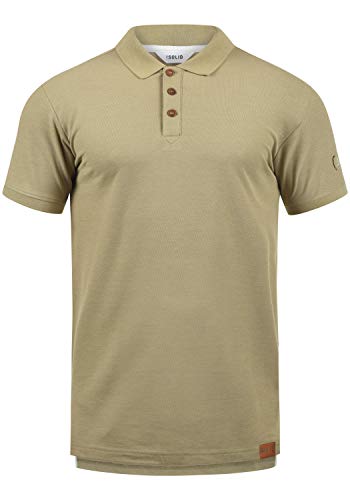 Solid TripPolo Herren Poloshirt Polohemd T-Shirt Shirt Mit Polokragen, Größe:S, Farbe:Sand Melange (8409) von Solid