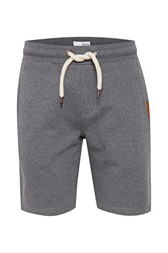 !Solid Trippo Herren Sweatshorts Kurze Hose Jogginghose mit Kordelzug Regular Fit, Größe:M, Farbe:Grey Melange (1840051) von !Solid