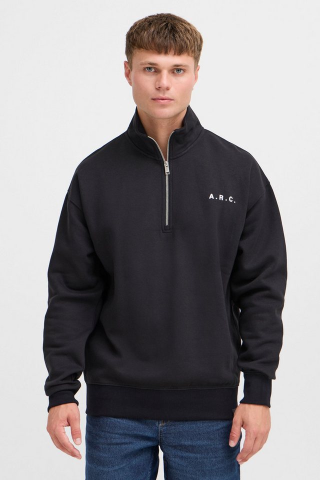 !Solid Troyer SDHANN Lässiger Pullover mit Backprint von !Solid