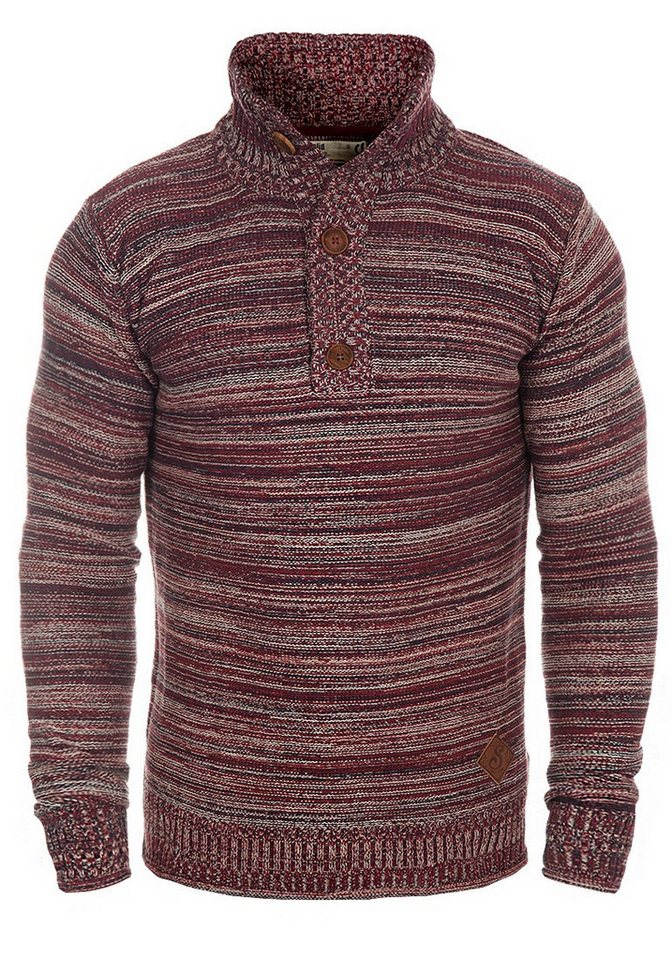 !Solid Troyer SDMadden Strickpulli mit aufgerollten Säumen von !Solid