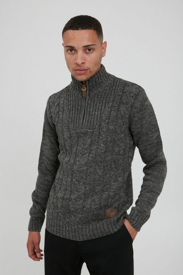 !Solid Troyer SDPankraz Strickpulli mit Zopfstrickmuster !Solid Troyer SDPankraz Strickpulli mit Zopfstrickmuster von !Solid