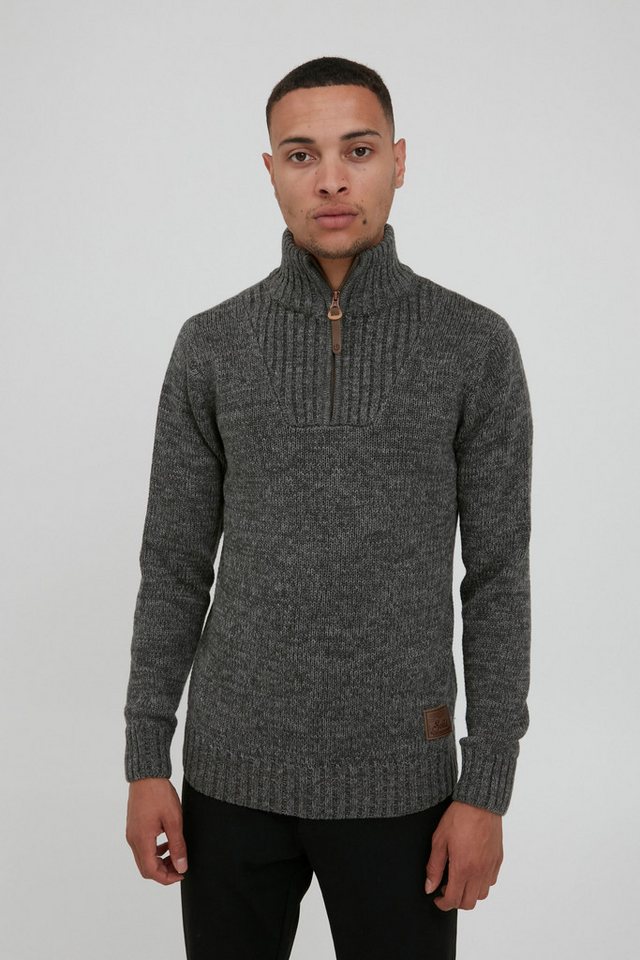 !Solid Troyer SDPhilostrate Strickpulli in Melange-Optik von !Solid