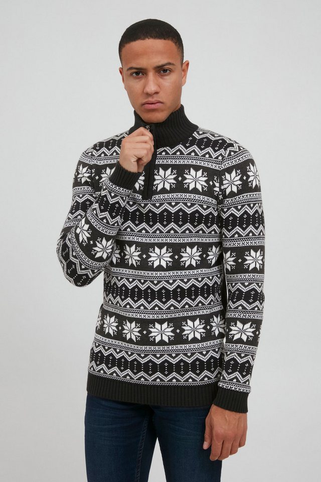 !Solid Troyer SDWinoldo Troyer mit Weihnachts-Strickmuster von !Solid