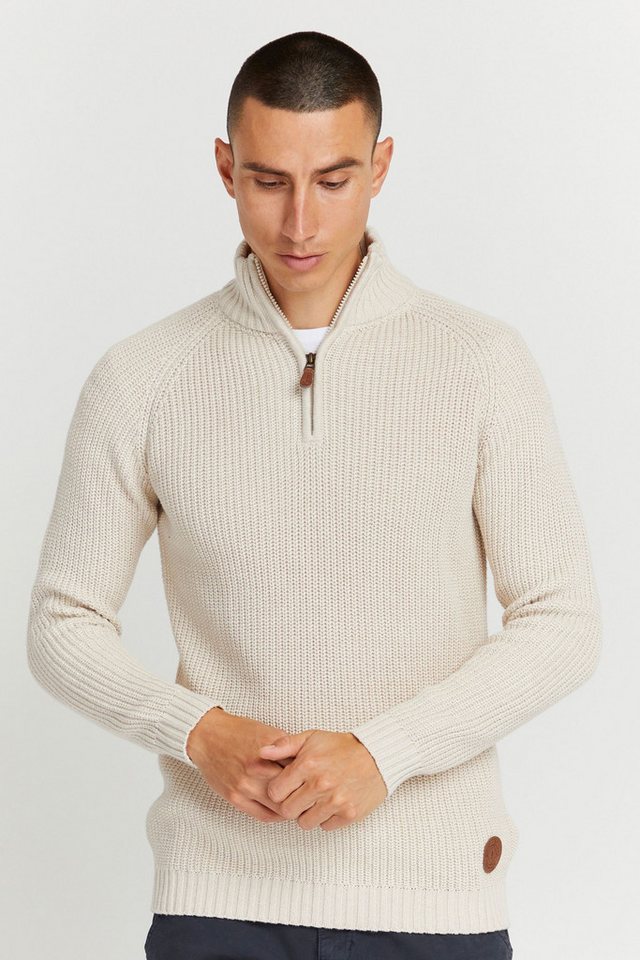 !Solid Troyer SDXenox Strickpulli mit Stehkragen von !Solid