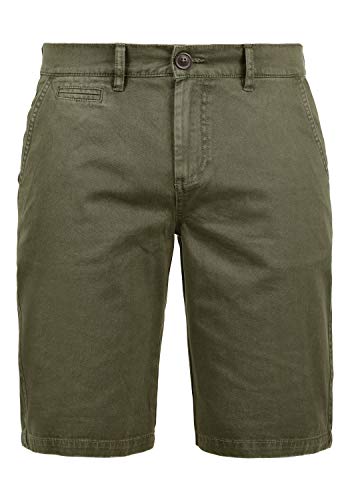!Solid Viseu Herren Chino Shorts Bermuda Kurze Hose Aus 100% Baumwolle Regular Fit, Größe:M, Farbe:Dusty Oliv (3784) von !Solid