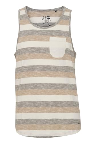 Solid Whicco Herren Tank Top Mit Rundhalsausschnitt Aus 100% Baumwolle Regular Fit, Größe:3XL, Farbe:Dusty Oliv (3784) von Solid