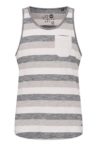 Solid Whicco Herren Tank Top Mit Rundhalsausschnitt Aus 100% Baumwolle Regular Fit, Größe:L, Farbe:Black (9000) von Solid