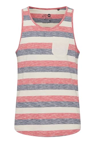 Solid Whicco Herren Tank Top Mit Rundhalsausschnitt Aus 100% Baumwolle Regular Fit, Größe:L, Farbe:Cardinal (4222) von Solid