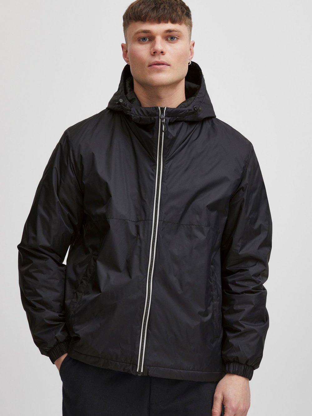 Solid Windbreaker Herren, schwarz von !Solid