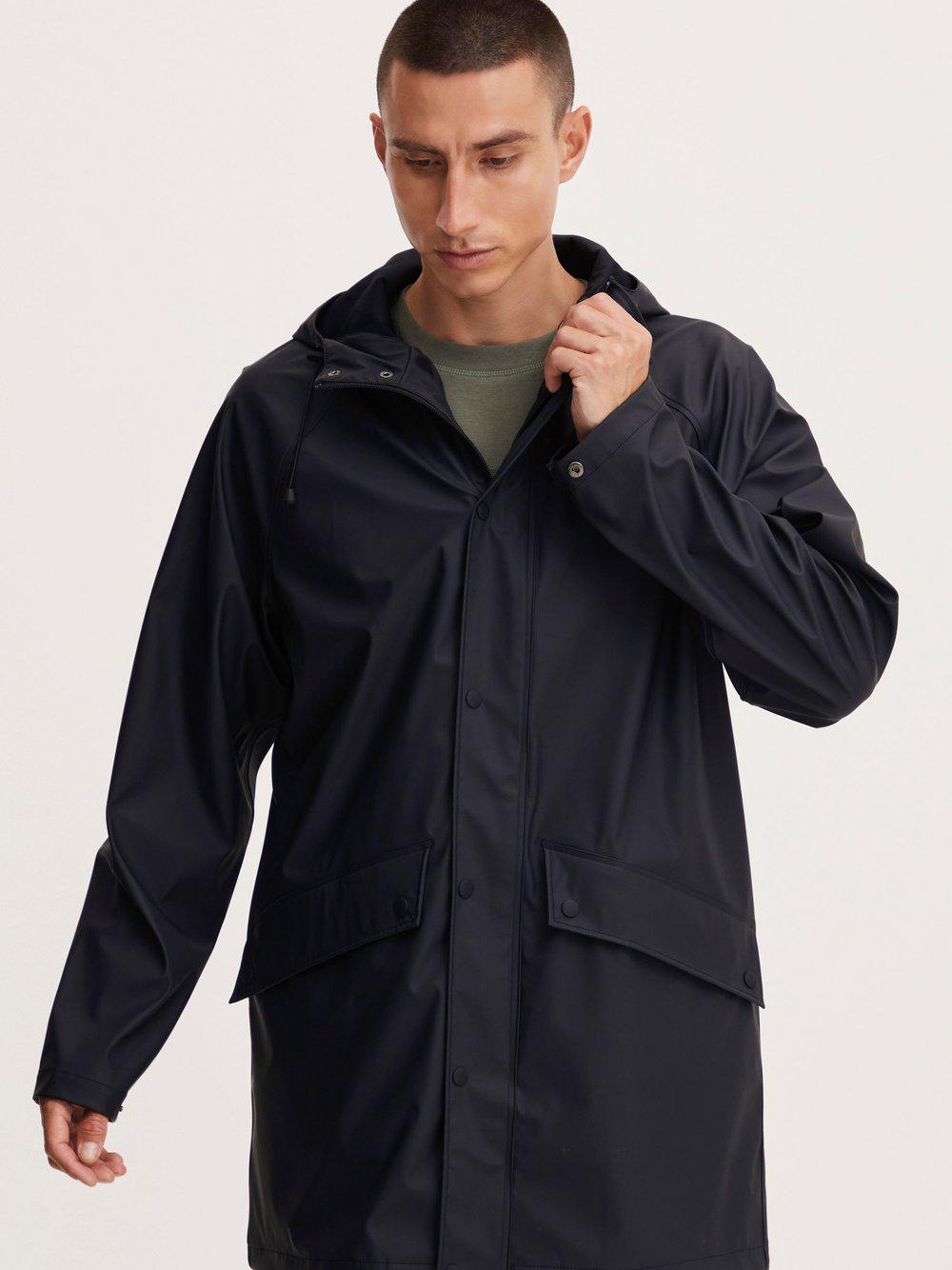 Solid Windbreaker Herren, schwarz von !Solid