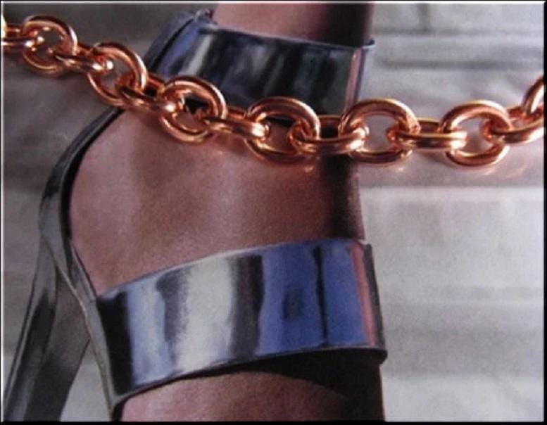 Massive Kupferkette Fußkettchen Hergestellt in Den Usa, Einstellbare Länge von SolidCopperJewelry