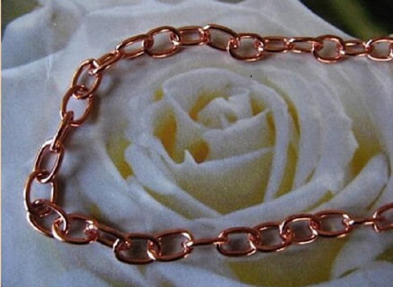 Massive Kupferkette Fußkettchen Mit Karabinerverschluss - Usa Made von SolidCopperJewelry