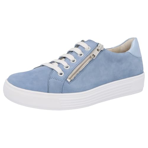 Solidus Damen Halbschuh Glattleder xx_Wide Fußbett: herausnehmbar 5,5 OPACO Flex/Nubuk Coronet Blue von Solidus