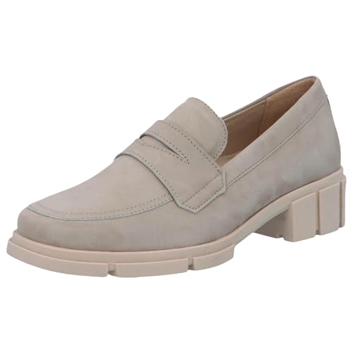 Solidus Damen Slipper Lack xx_Wide Fußbett: herausnehmbar 4,0 Nubuk Grey von Solidus