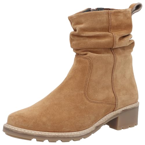 Solidus Damen Stiefelette Velours xx_Wide Fußbett: herausnehmbar 5,5 Velour Tabacco von Solidus