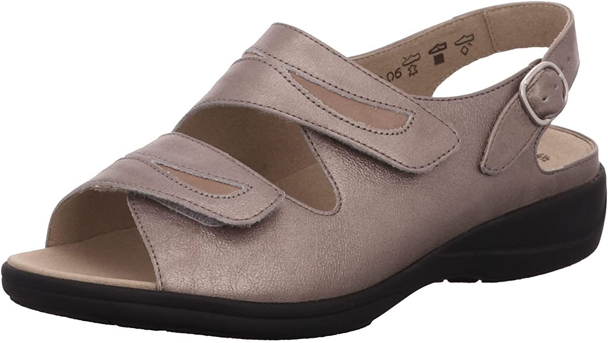 female Klassische Sandalen taupe Lia fango 37 von Solidus