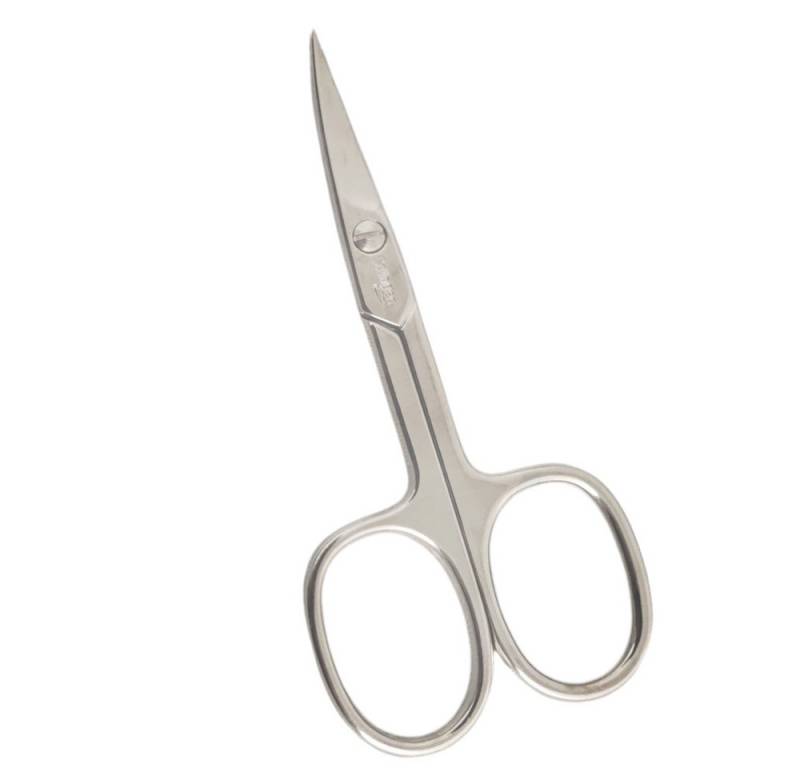 Solingen Nagelschere Solingen Nagelschere gehärteter Stahl – Extra scharf mit gebogener, (1-tlg), gebogener Schnittfläche von Solingen