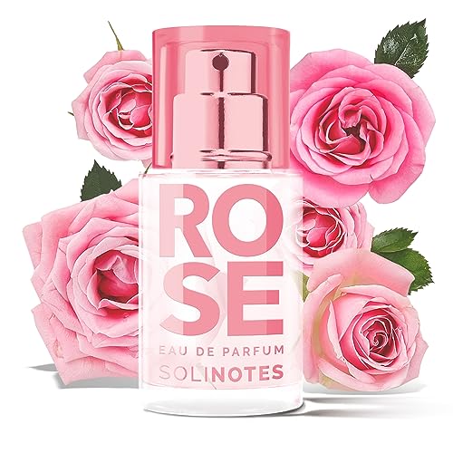 Solinotes Rose Damenduft – Eau de Parfum | blumiger und beruhigender Duft – perfektes Geschenk für Sie – 15 ml von Solinotes