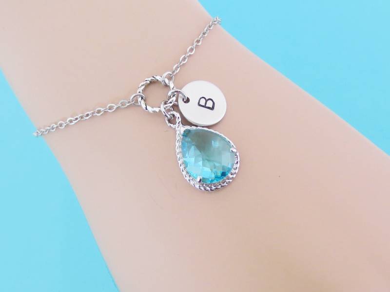 Personalisierter Schmuck Initial Armband Fußkettchen Handgemachter Benutzerdefinierte Geschenk Für Frauen Oma Hochzeit von Solistar