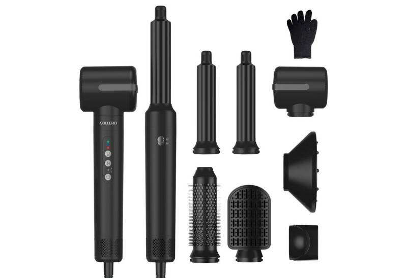 Sollero Multihaarstyler AirStyler, 7 in 1 Haarstyler, Hairstyler, Hair dryer, Haartrockner, Lockenaufsatz, Ovalbürste,Paddelbürste,Föhnaufsatz,Haartrockner Sollero Multihaarstyler AirStyler, 7 in 1 Haarstyler, Hairstyler, Hair dryer, Haartrockner, Lockenaufsatz, Ovalbürste,Paddelbürste,Föhnaufsatz,Haartrockner von Sollero