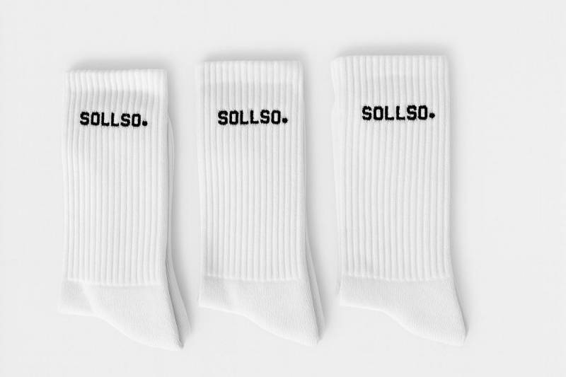 Sollso. Tennissocken Freizeitsocken "Sollso." Sollso. Tennissocken Freizeitsocken "Sollso." von Sollso.