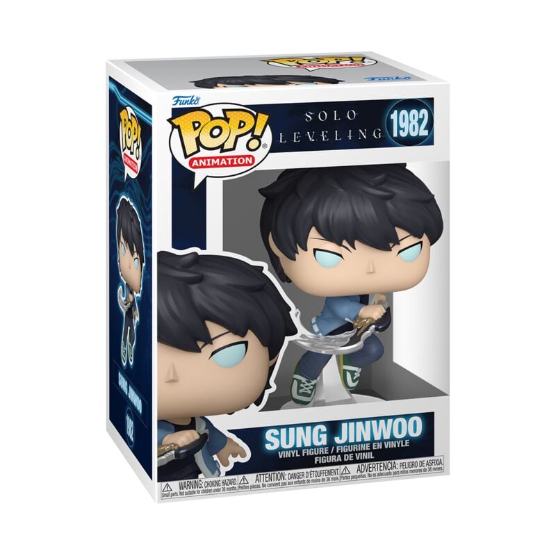 Solo Leveling Sung Jinwoo (Chase Edition möglich) Vinyl Figur 1982 Funko Pop! multicolor von Solo Leveling