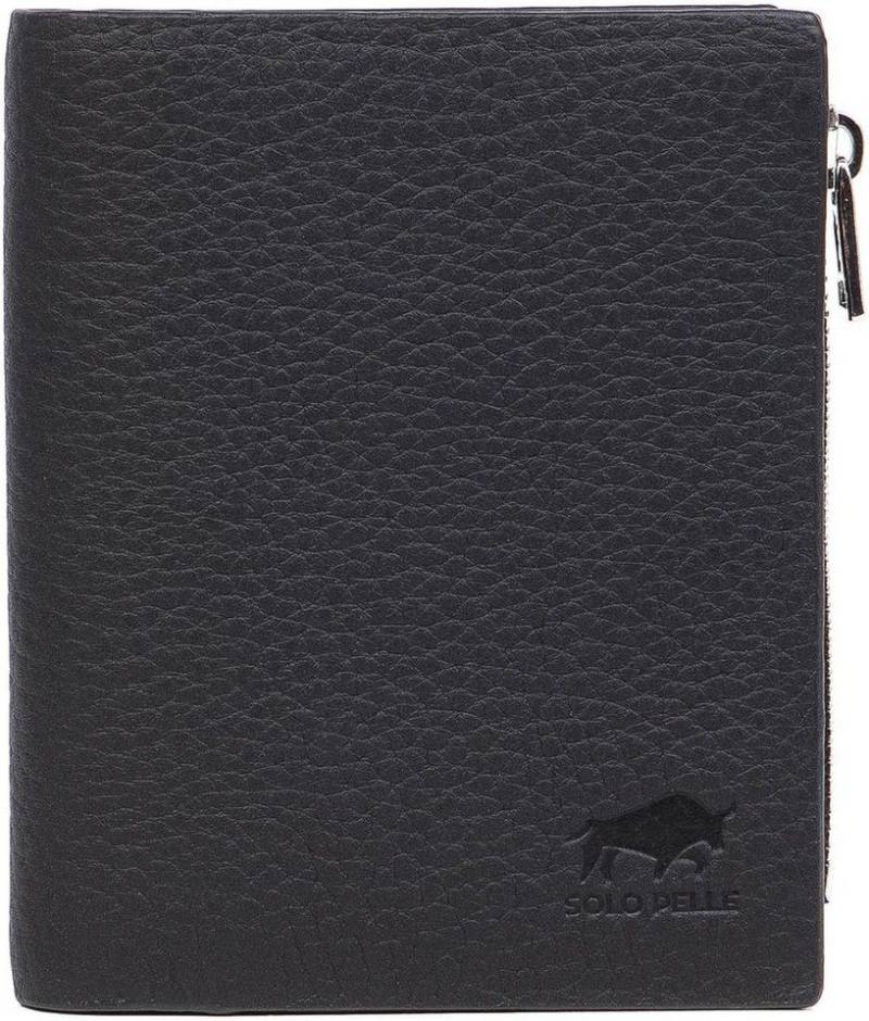 Solo Pelle Geldbörse Slim Wallet mit Münzfach [bis zu 13 Karten] Slimwallet [RFID-Schutz] von Solo Pelle