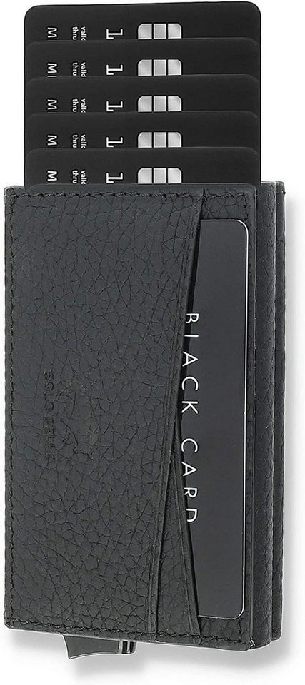Solo Pelle Kartenetui Kartenetui, Kreditkartenetui, Leder Geldbörse Slim Wallet, echt Leder, Made in Europe in elegantem Design mit RFID Schutz von Solo Pelle