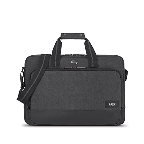 Solo Astor 15,6 Zoll Laptop Slim Brief, grau, 11.5 x 16 x 3, Ubn110-10 von Solo New York