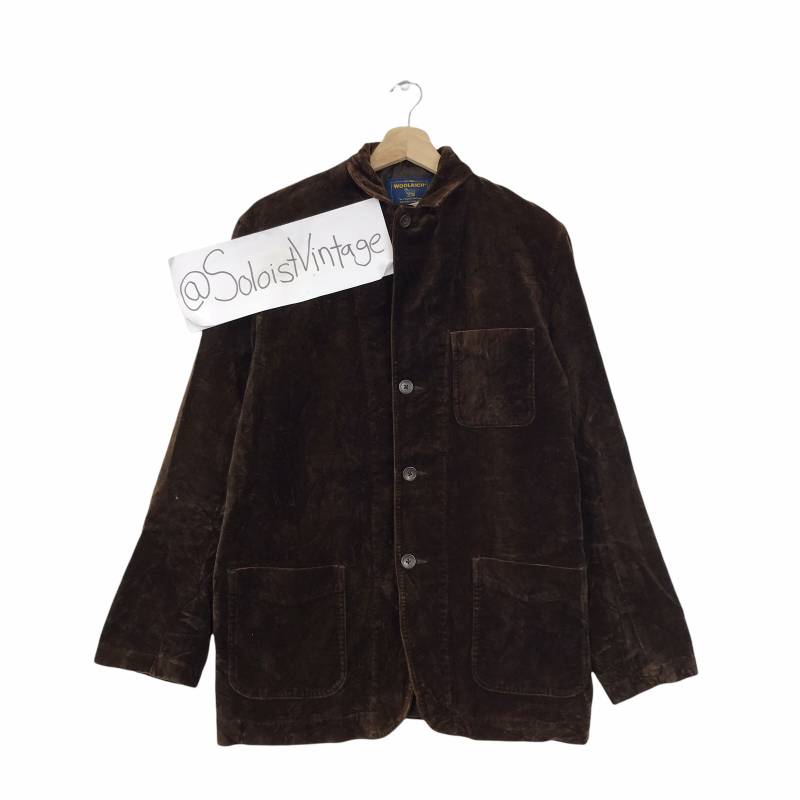 Vintage Woolrich Kleidung Wolle Langmanteljacke von SoloistVintage