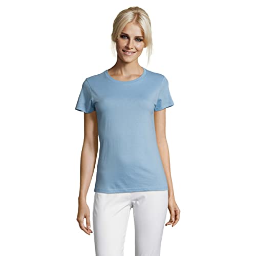 SOL´S Regent Women T-Shirt, Größe:L, Farbe:Sky Blue von SOL'S